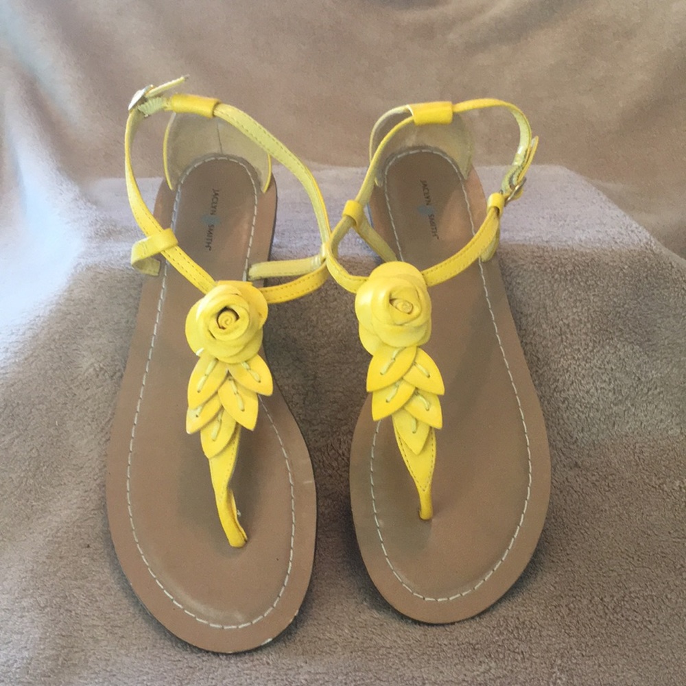 Sandals.